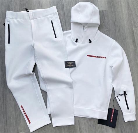 prada men's tracksuit|Prada men's nylon jacket.